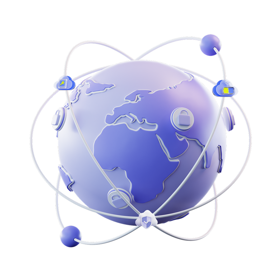 Cyber security monitoring hub visualization